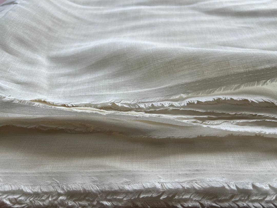 Remnant Fabric #299- Linen 100%  8.5y