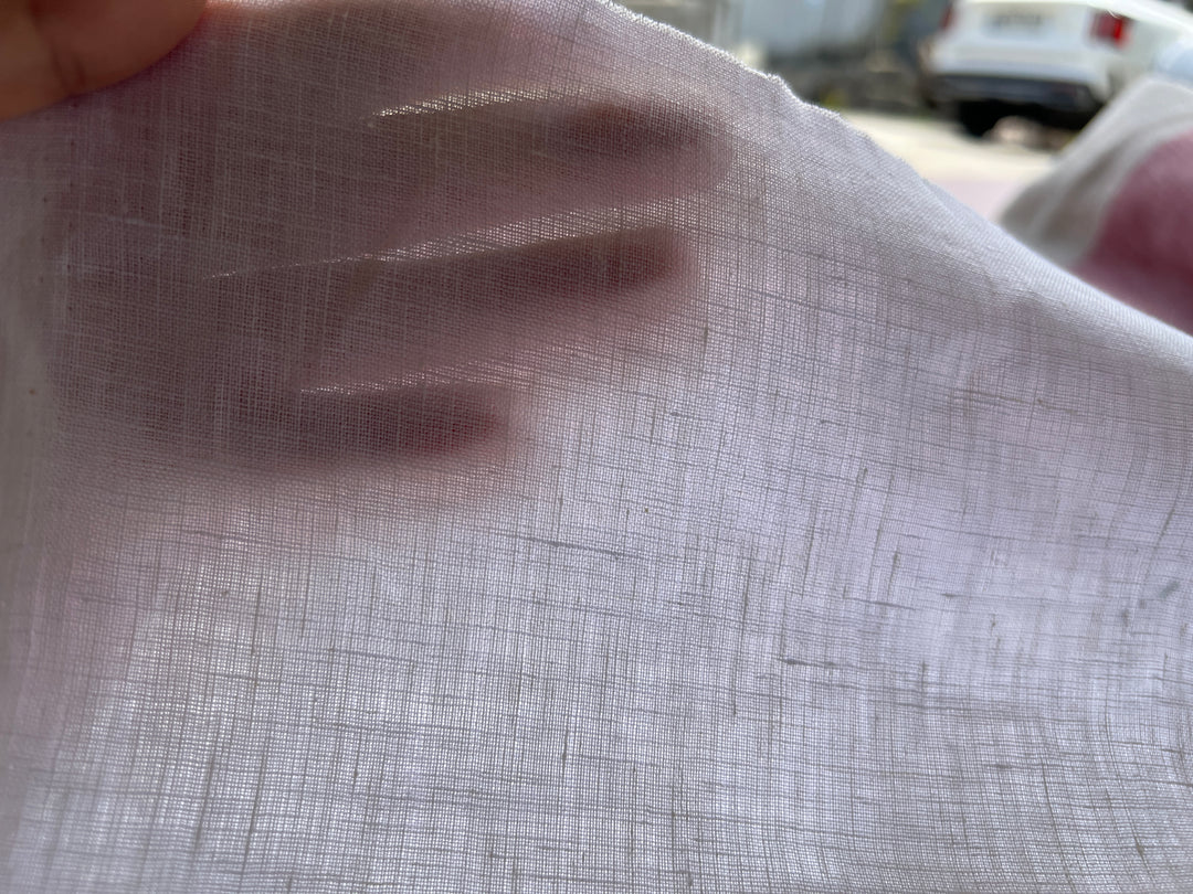 Remnant Fabric #301 - Linen 100%  12y