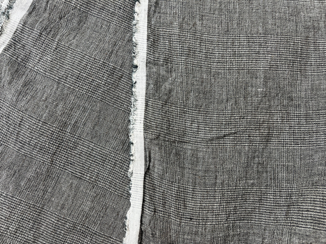 Remnant Fabric #454 - Linen Polyester - 9.5y