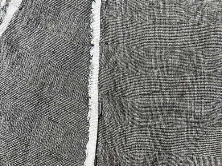 Remnant Fabric #454 - Linen Polyester - 9.5y