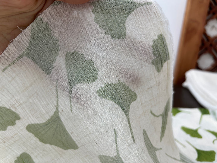 Remnant Fabric #438 - Linen Rayon  - 6.5y