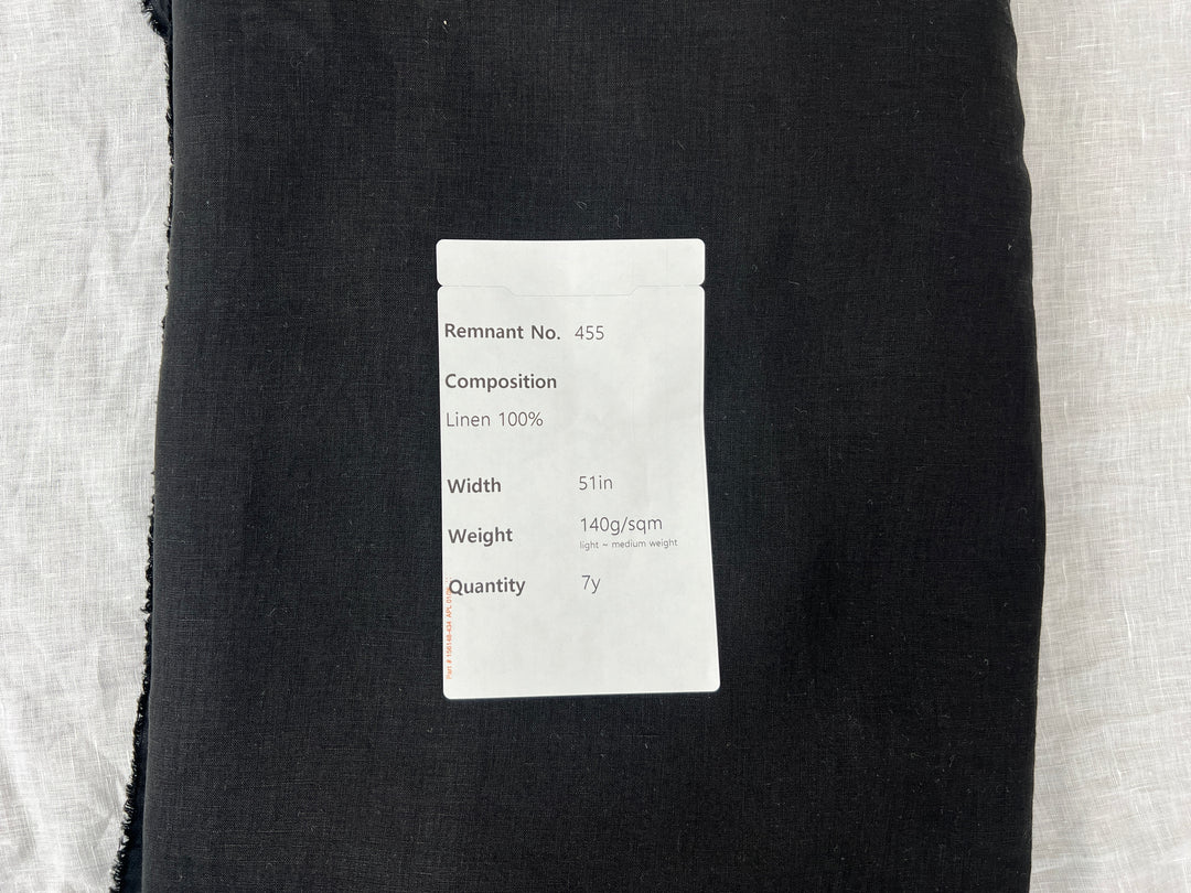 Remnant Fabric #455 - Linen 100% - 7y