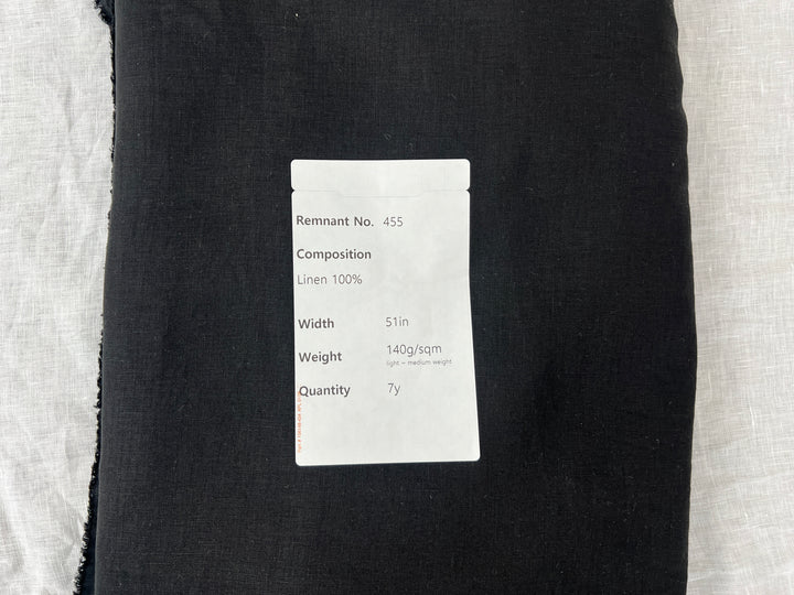 Remnant Fabric #455 - Linen 100% - 7y