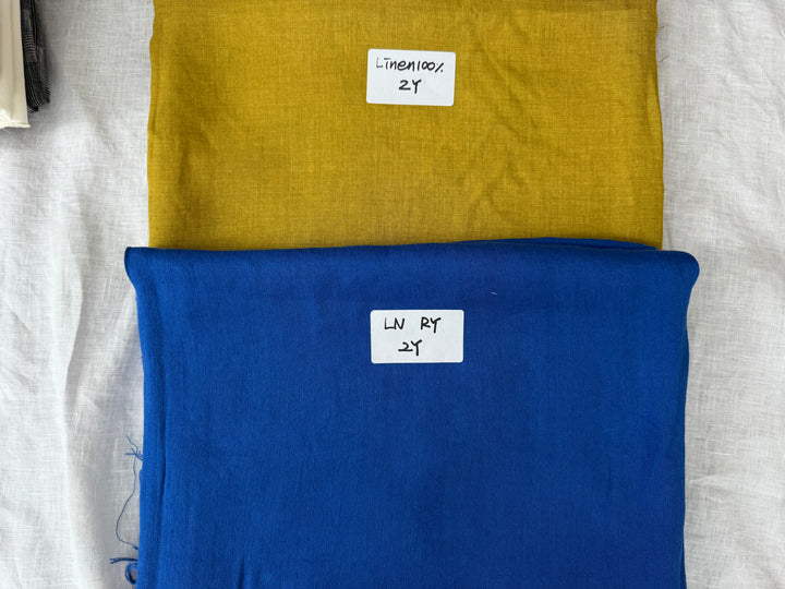 24.5 y of Woven Fabric of Linen - Surprise Box No.36