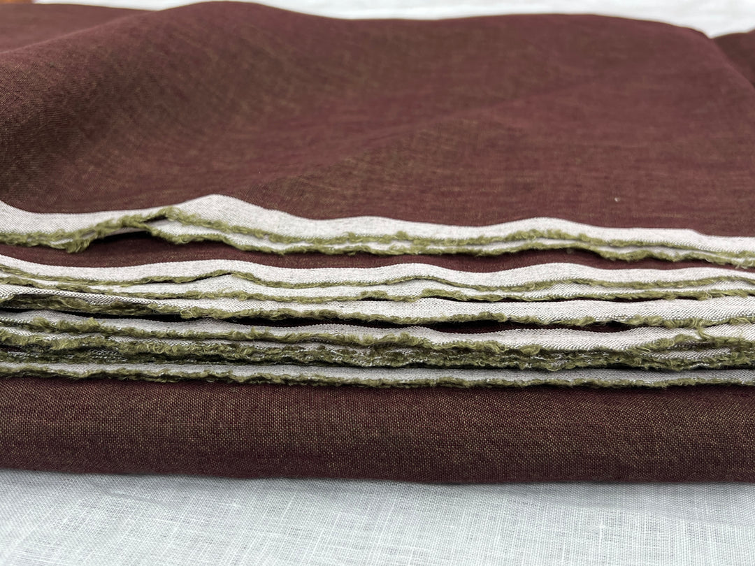 Remnant Fabric #429 - Linen 100% - 6y