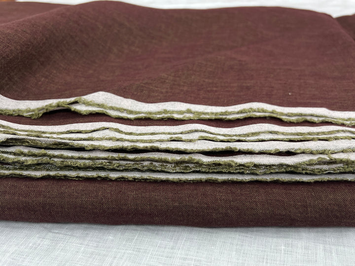 Remnant Fabric #429 - Linen 100% - 6y