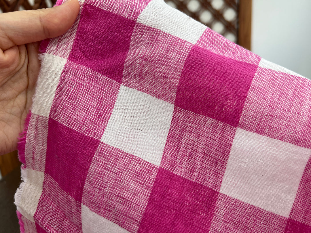 Remnant Fabric #477 - Linen 100%  - 4.5y