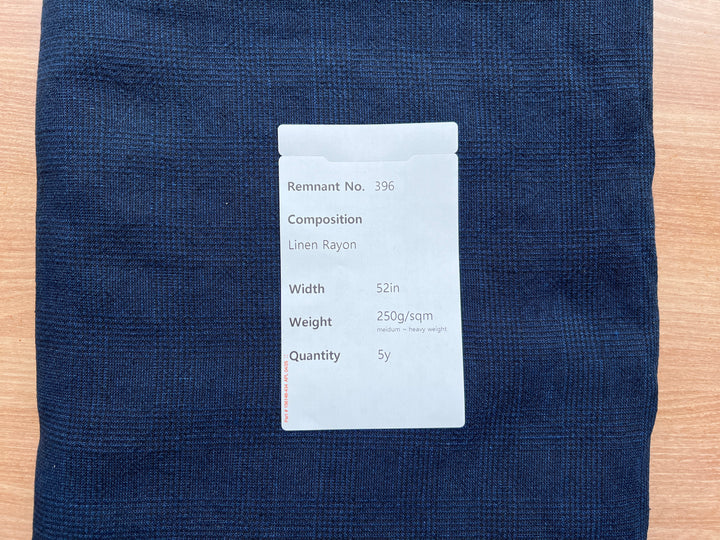 Remnant Fabric #396 - Linen Rayon - 5y