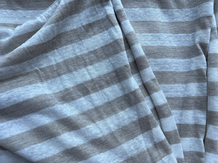 Remnant Fabric #387 - Linen 100% Knit - 7.5y