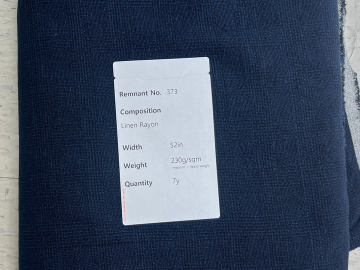 Remnant Fabric #373 - Linen Rayon - 7y