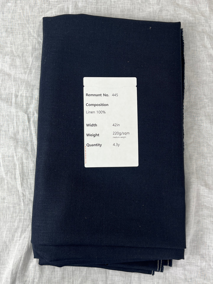 Remnant Fabric #445 - Linen 100%  - 4.3y