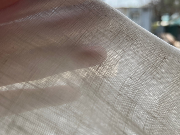 Remnant Fabric #299- Linen 100%  8.5y