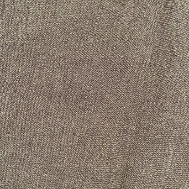 High Twisted Linen Fabric 14s Medium Weight Khaki(light) 6311