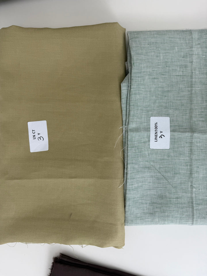 25.5 of Woven Fabric of Linen - Surprise Box No.79