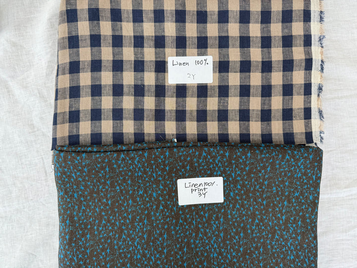 24 y of Woven Fabric of Linen - Surprise Box No.44