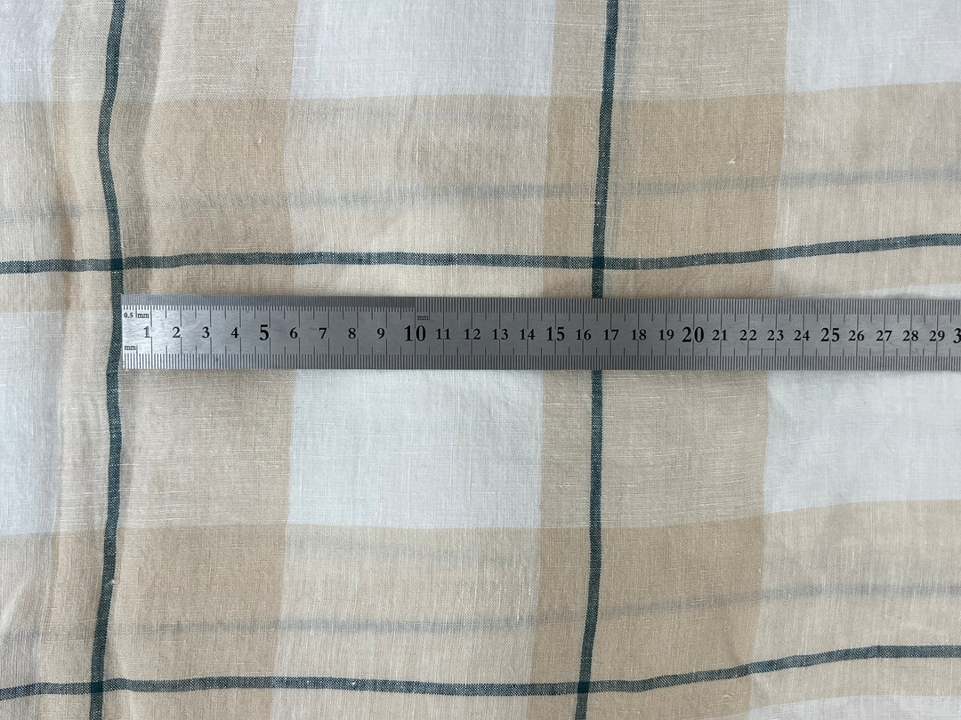 Remnant Fabric #458 - Linen 100% - 9.5y