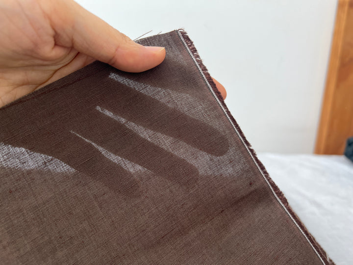 Remnant Fabric #435 - Linen Rayon  - 8y