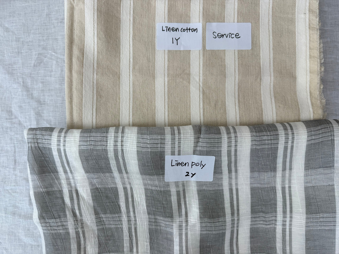24 y of Woven Fabric of Linen - Surprise Box No.47