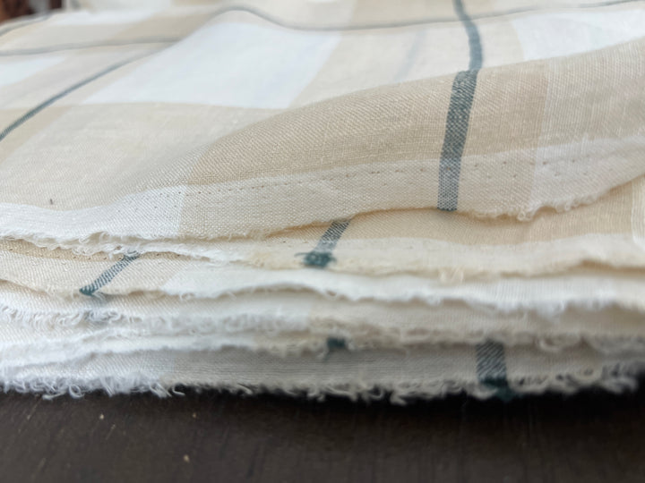 Remnant Fabric #458 - Linen 100% - 9.5y