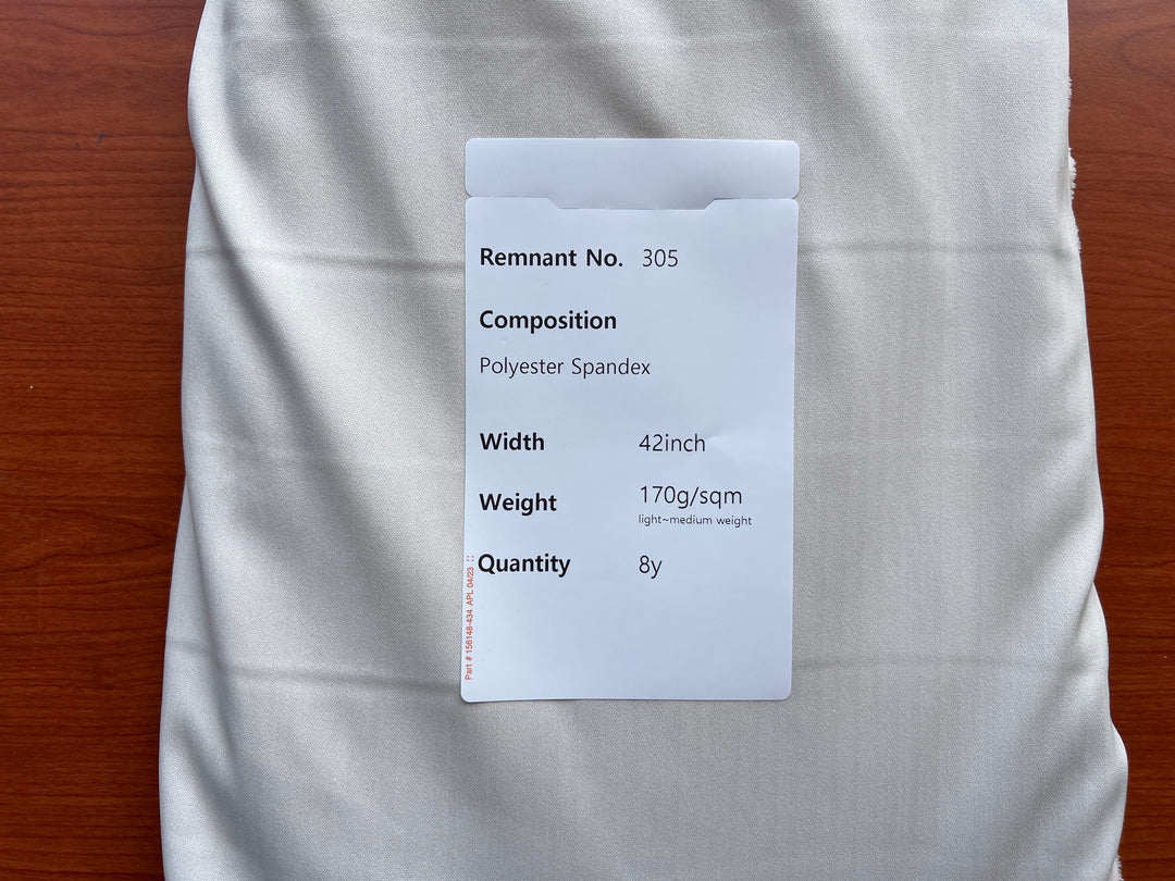 Remnant Fabric #305 - Polyester Spandex 8y