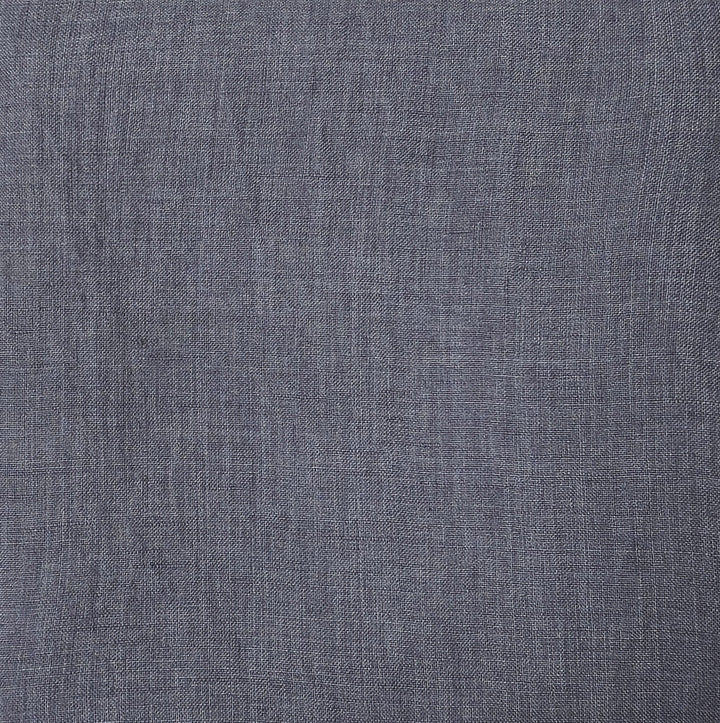 100% Linen Soft&Crisp Fabric 21s Vintage Chambray Gray(medium) 6857