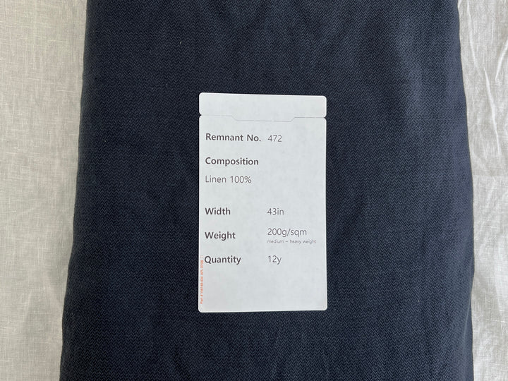 Remnant Fabric #472 - Linen 100 - 12y