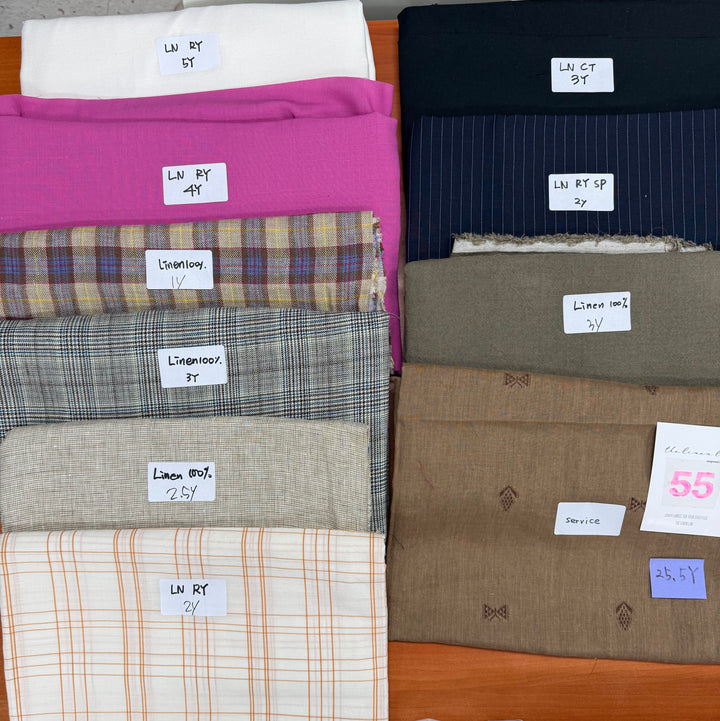 25.5 of Woven Fabric of Linen - Surprise Box No.55