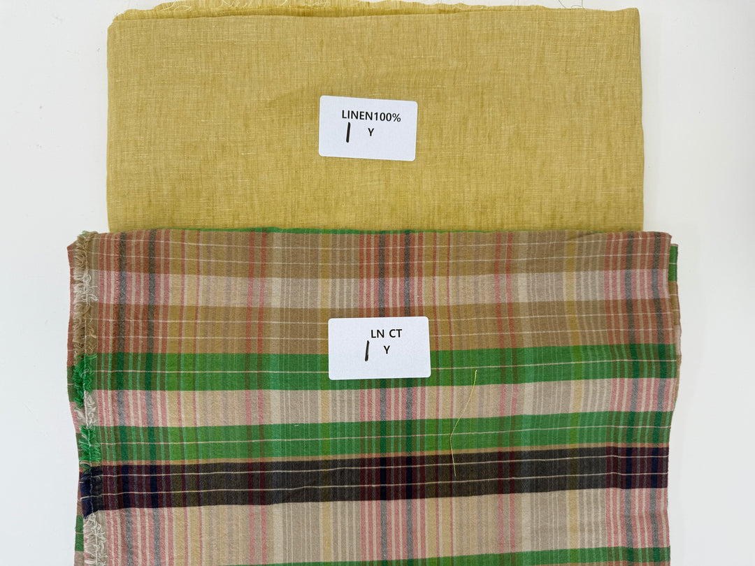 23y of Woven Fabric of Linen - Surprise Box No.71