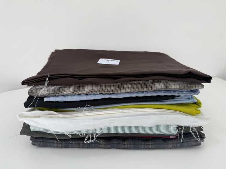 23.5y of Woven Fabric of Linen - Surprise Box No.72