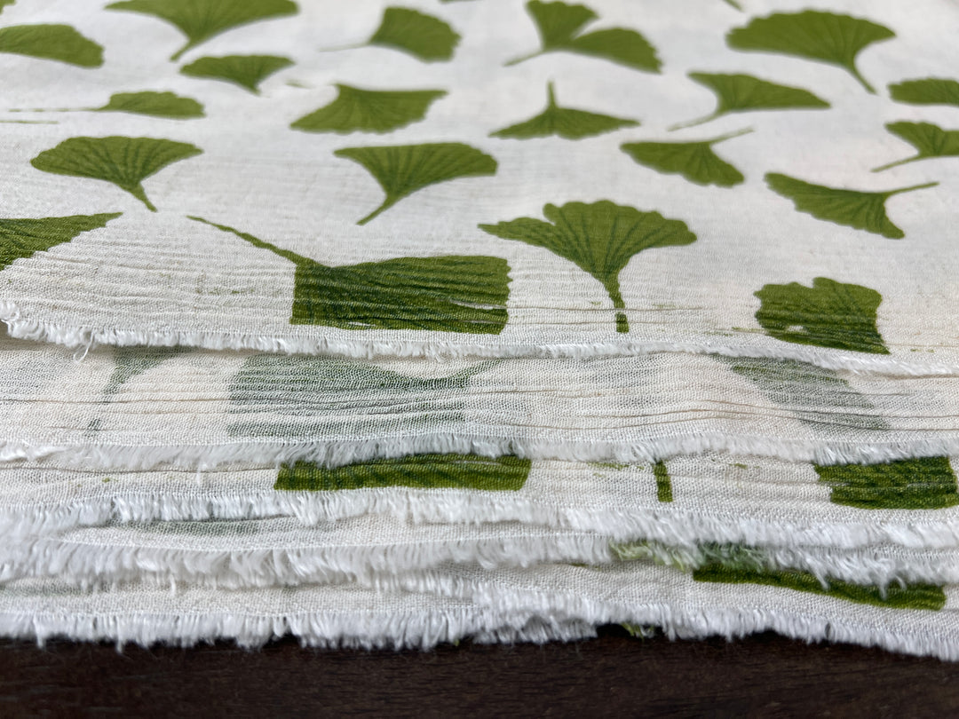 Remnant Fabric #438 - Linen Rayon  - 6.5y