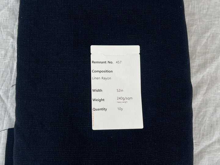 Remnant Fabric #457 - Linen Rayon - 10y