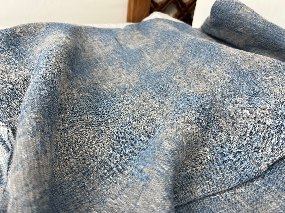Remnant Fabric #453 - Linen Polyester - 6y