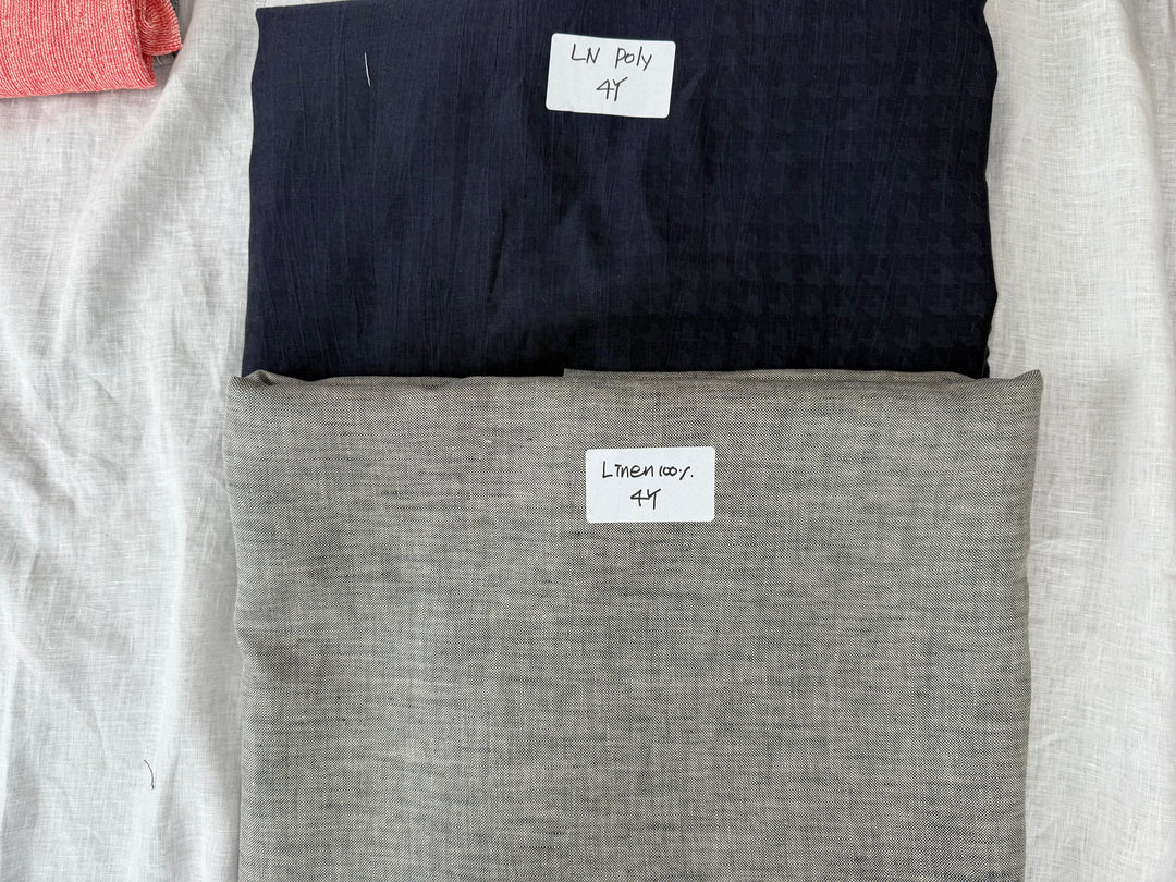 24.5 y of Woven Fabric of Linen - Surprise Box No.35