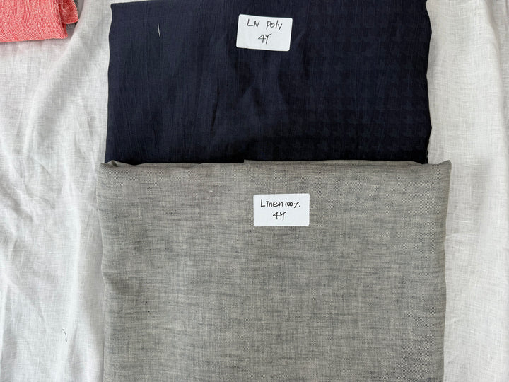 24.5 y of Woven Fabric of Linen - Surprise Box No.35