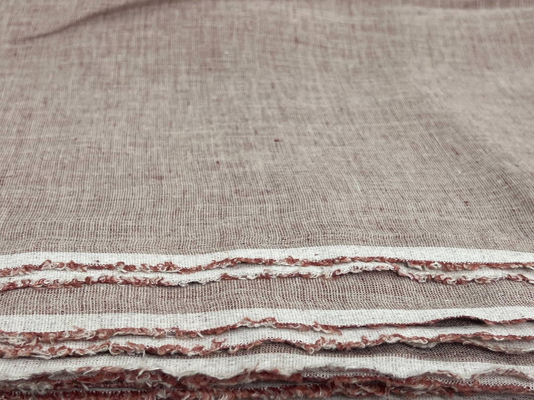 Remnant Fabric #444 - Linen 100%  - 8.5y