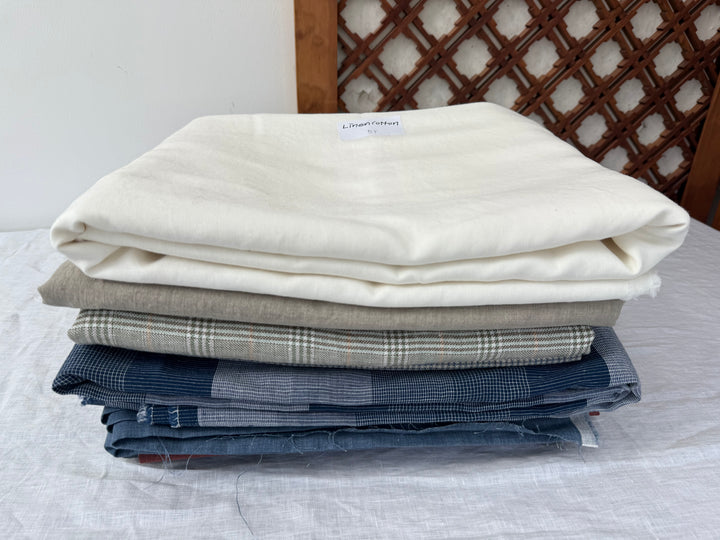 21.5y of Woven Fabric of Linen - Surprise Box No.52