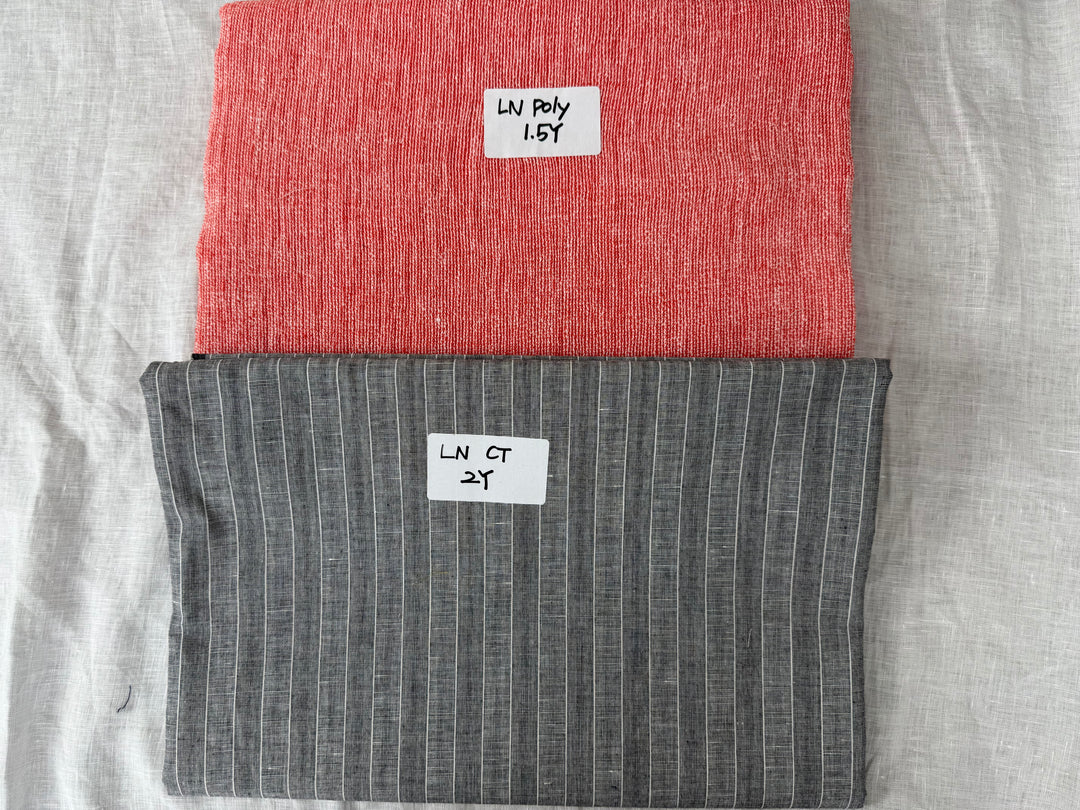 24.5 y of Woven Fabric of Linen - Surprise Box No.35