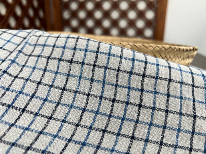 Remnant Fabric #479 - Linen 100%  - 6y