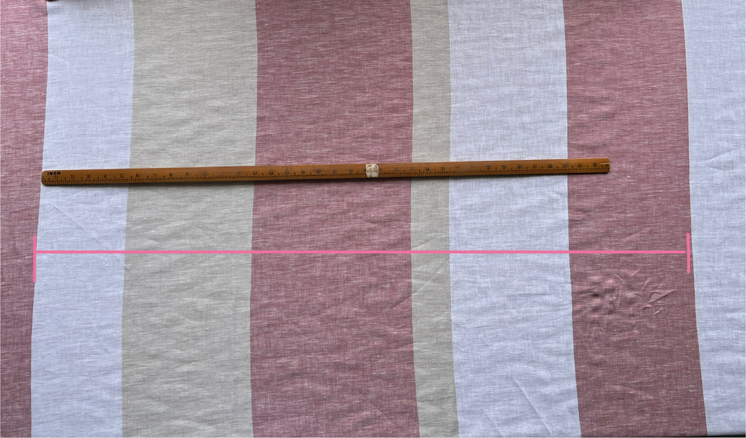 Remnant Fabric #301 - Linen 100%  12y