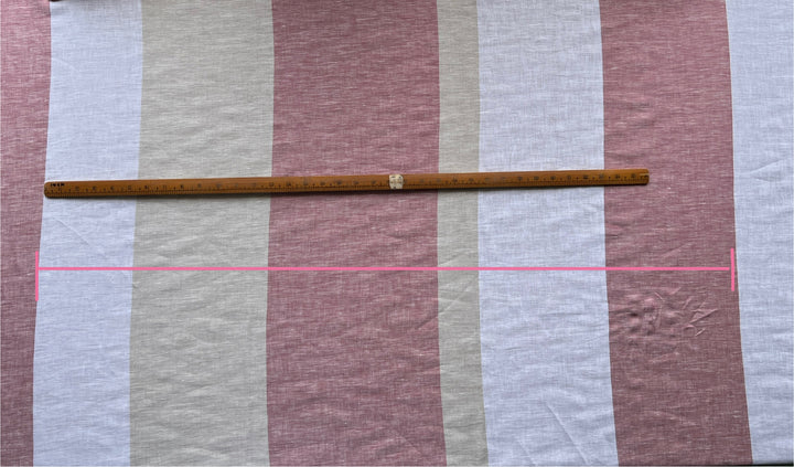 Remnant Fabric #301 - Linen 100%  12y