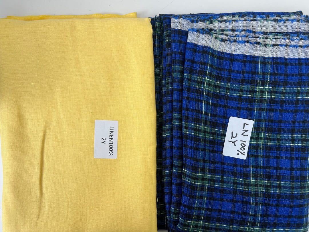 24y of Woven Fabric of Linen - Surprise Box No.58