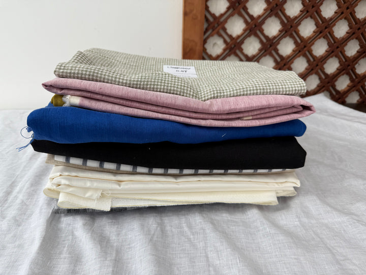 24.5 y of Woven Fabric of Linen - Surprise Box No.36
