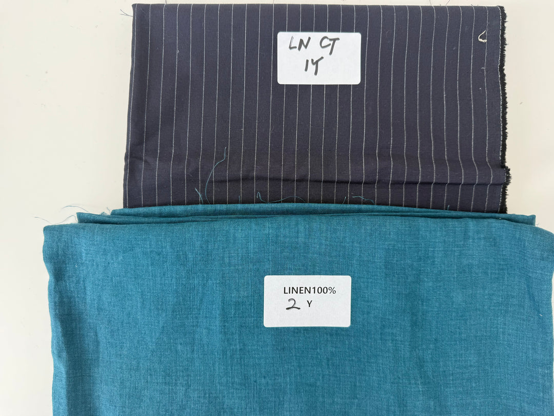24.5y of Woven Fabric of Linen - Surprise Box No.62