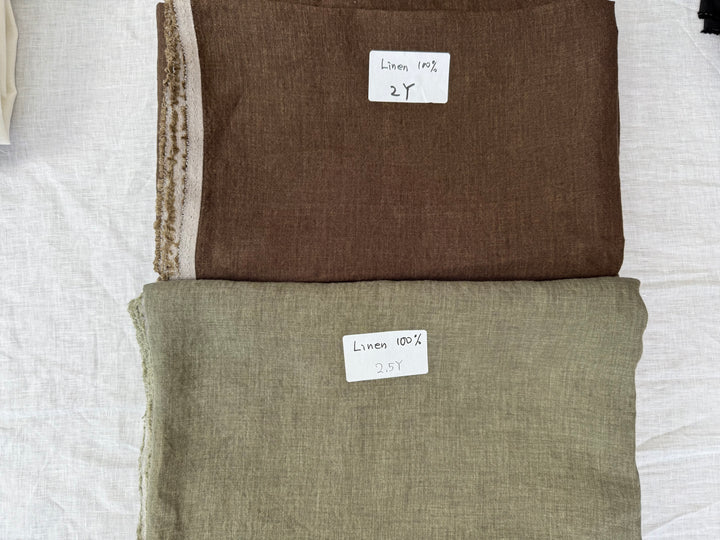 26 y of Woven Fabric of Linen - Surprise Box No.46