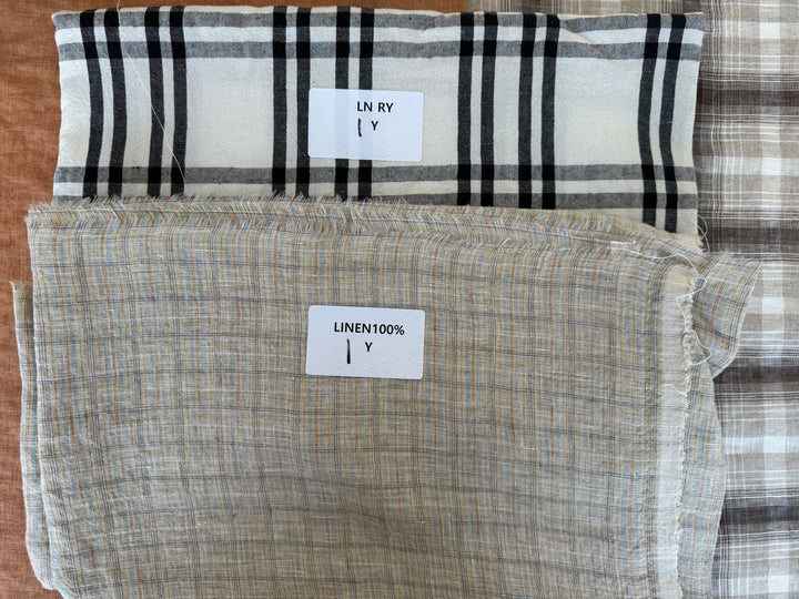 24y of Woven Fabric of Linen - Surprise Box No.59