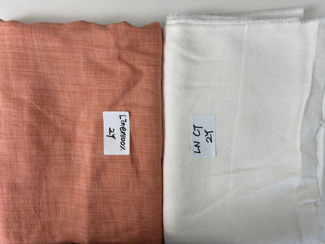 24y of Woven Fabric of Linen - Surprise Box No.58