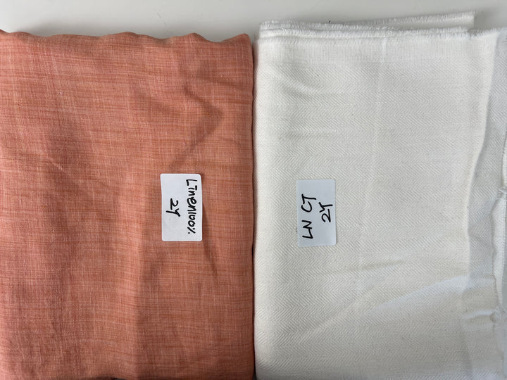 24y of Woven Fabric of Linen - Surprise Box No.58