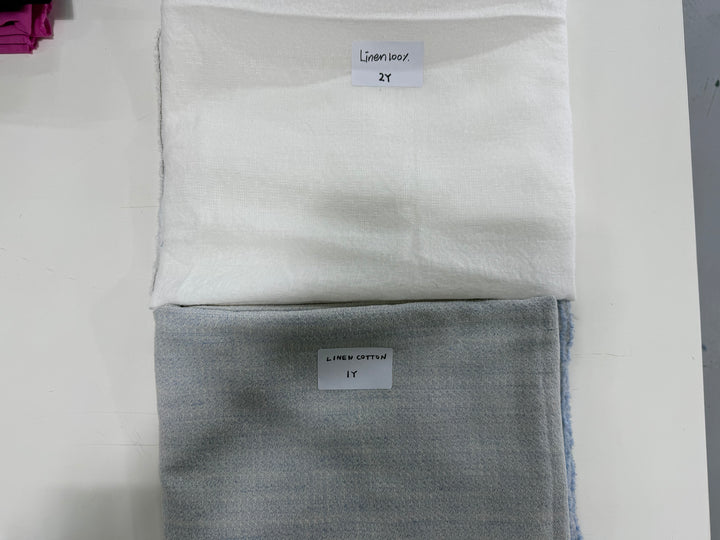 24 of Woven Fabric of Linen - Surprise Box No.62