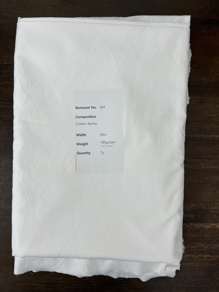 Remnant Fabric #364 - Cotton Ramie - 7y