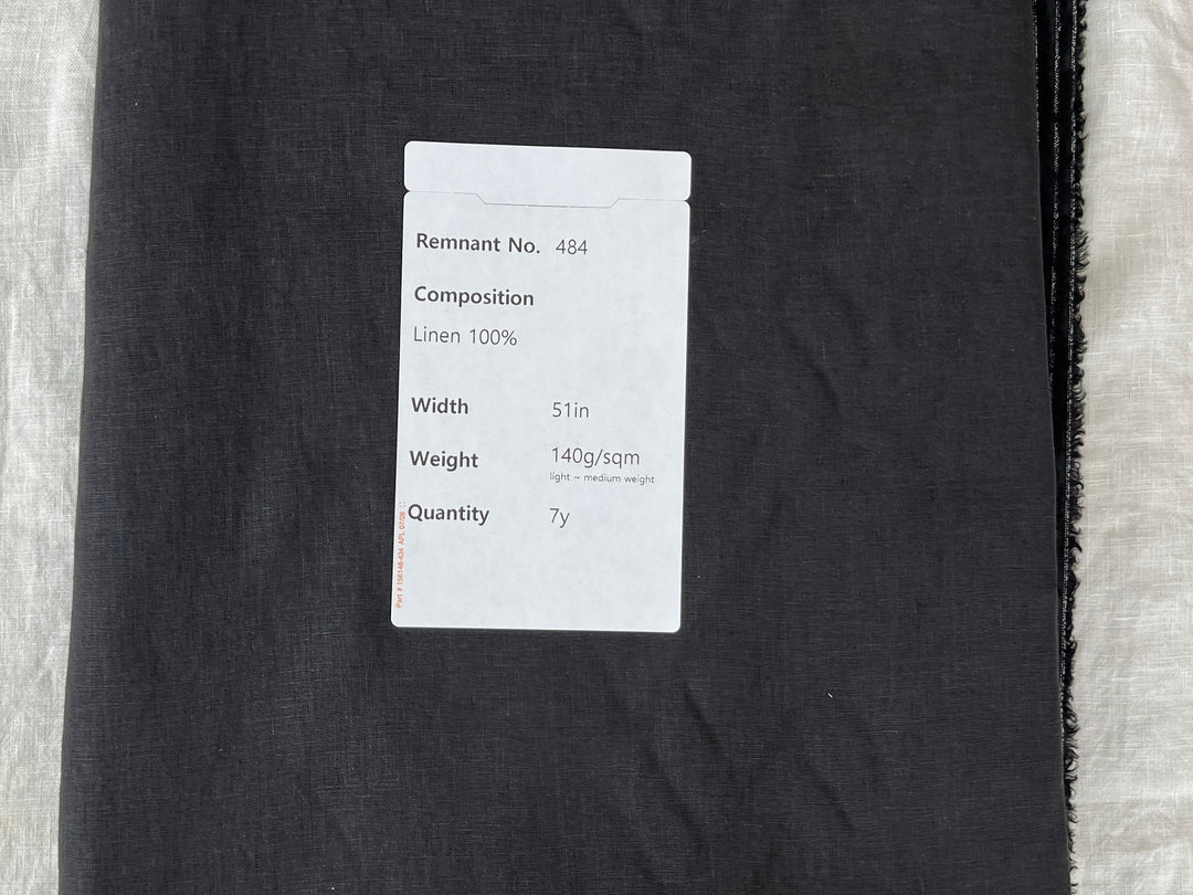 Remnant Fabric #484 - Linen 100% - 7y
